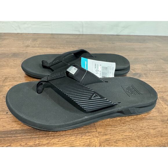 Reef Sandals Phantom 2 Men's 10 Black - Picture 1 of 2